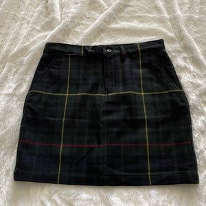 Ralph Lauren plaid skirt